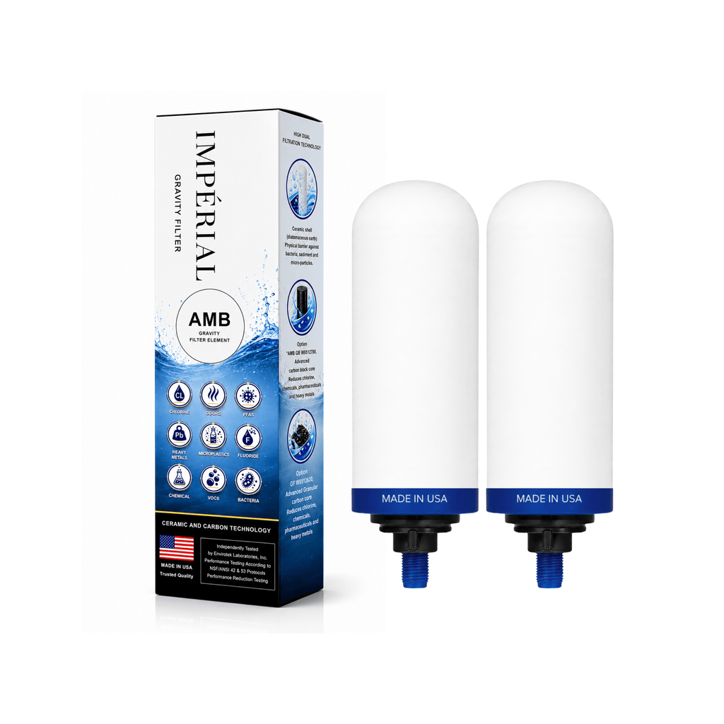 Aquaticstream waterfilter Imperial™ AMB Hoogwaardige Keramische Filters – Set van 2