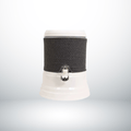 fontein eva Eva Water Filter Housing Fontein Eva 7L | Beschermings Hoes Voor Onderbak (plastic en glas) - kleuren donkergrijs en lichtgrijs