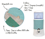 fontein eva Eva Water Filter Housing Fontein Eva 7L | Beschermings Hoes Voor Onderbak (plastic) - kleur Turquoise