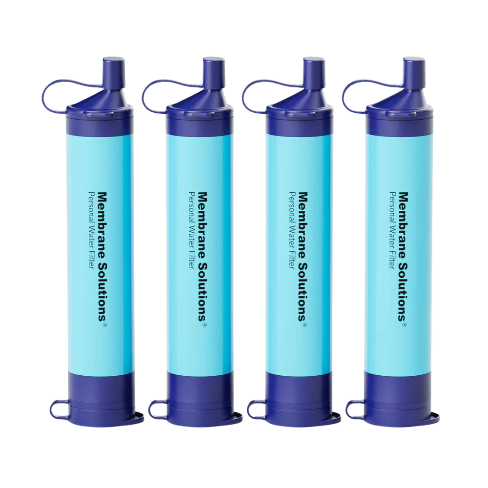 Membrane Solutions® Membrane Solutions Survival Straw membrane solutions | WaterFilter - Survival Straw x4 - 500 ml per min